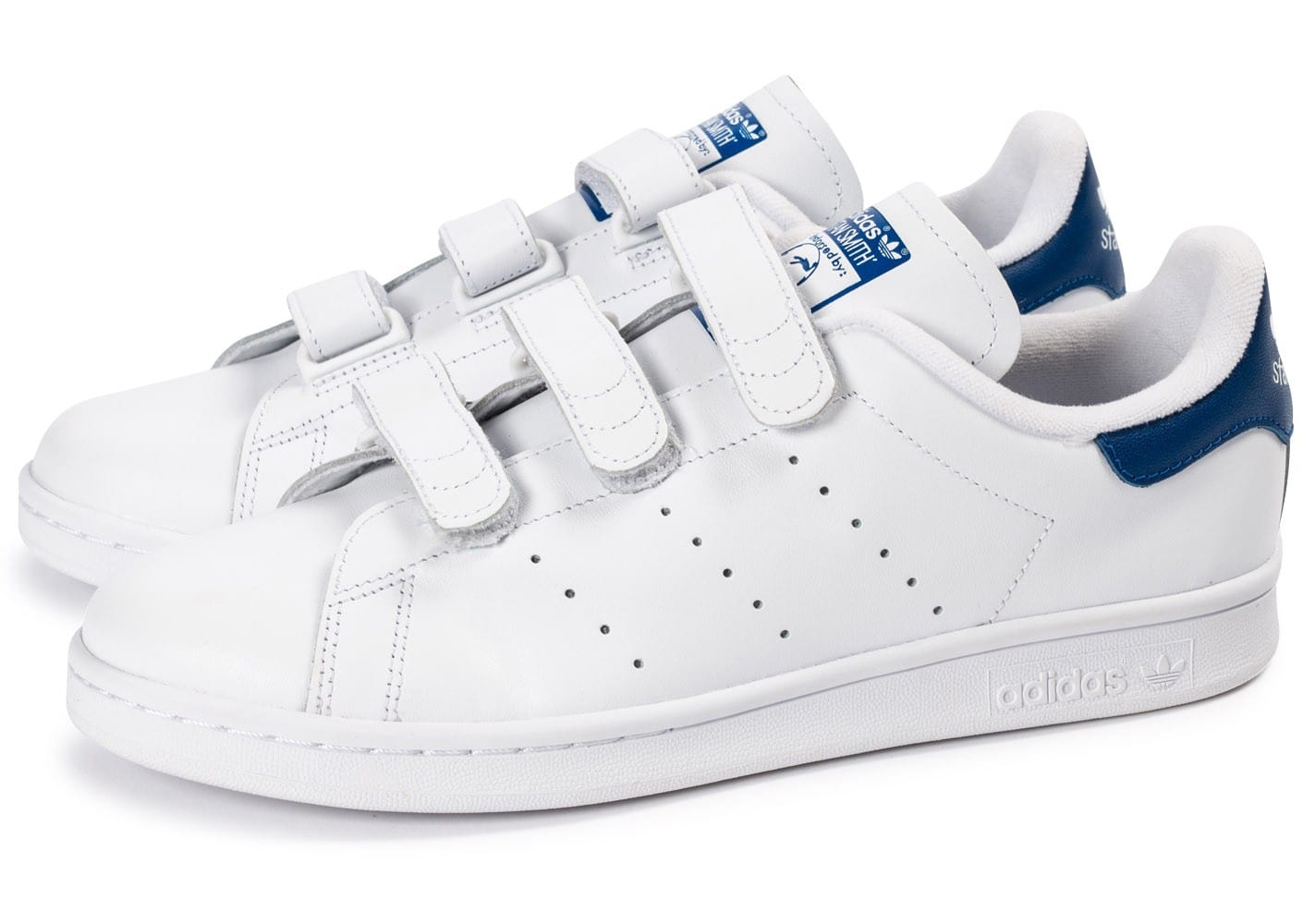 adidas stan smith bleu blanc